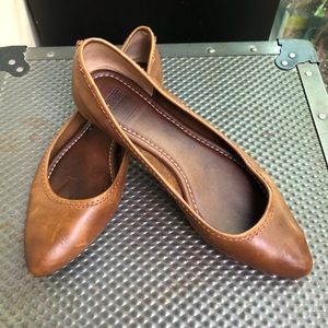 Frye Ballet Flats [Regina] Brown Leather Size 7.5